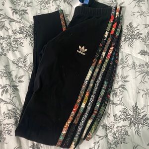 Adidas floral print leggings